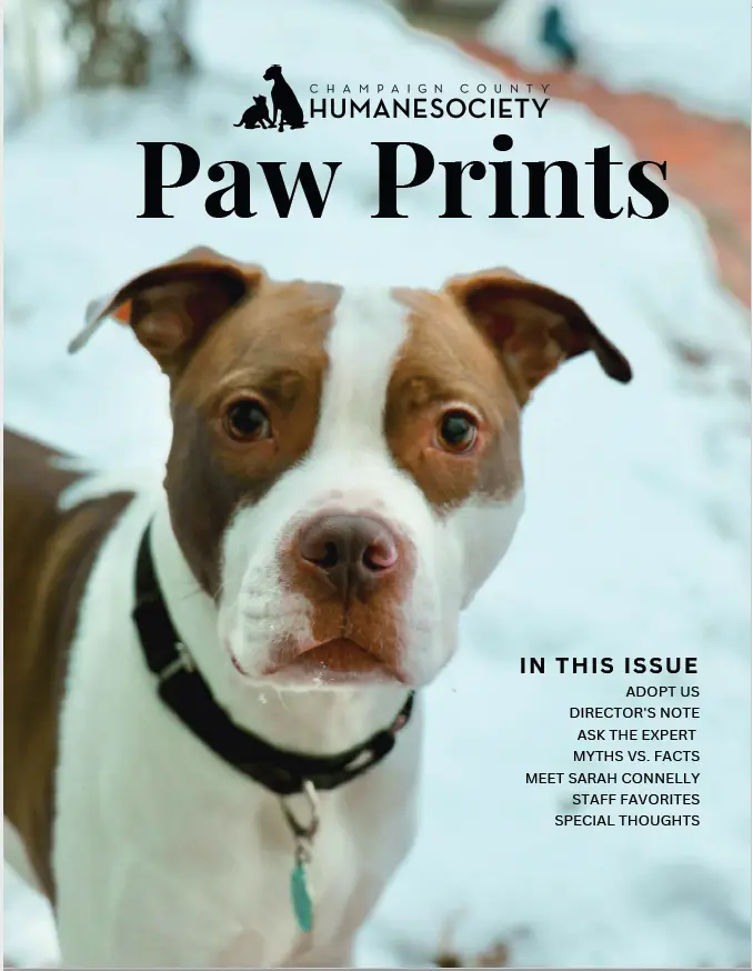 Cover of Paw Prints Magazine Spring 2026